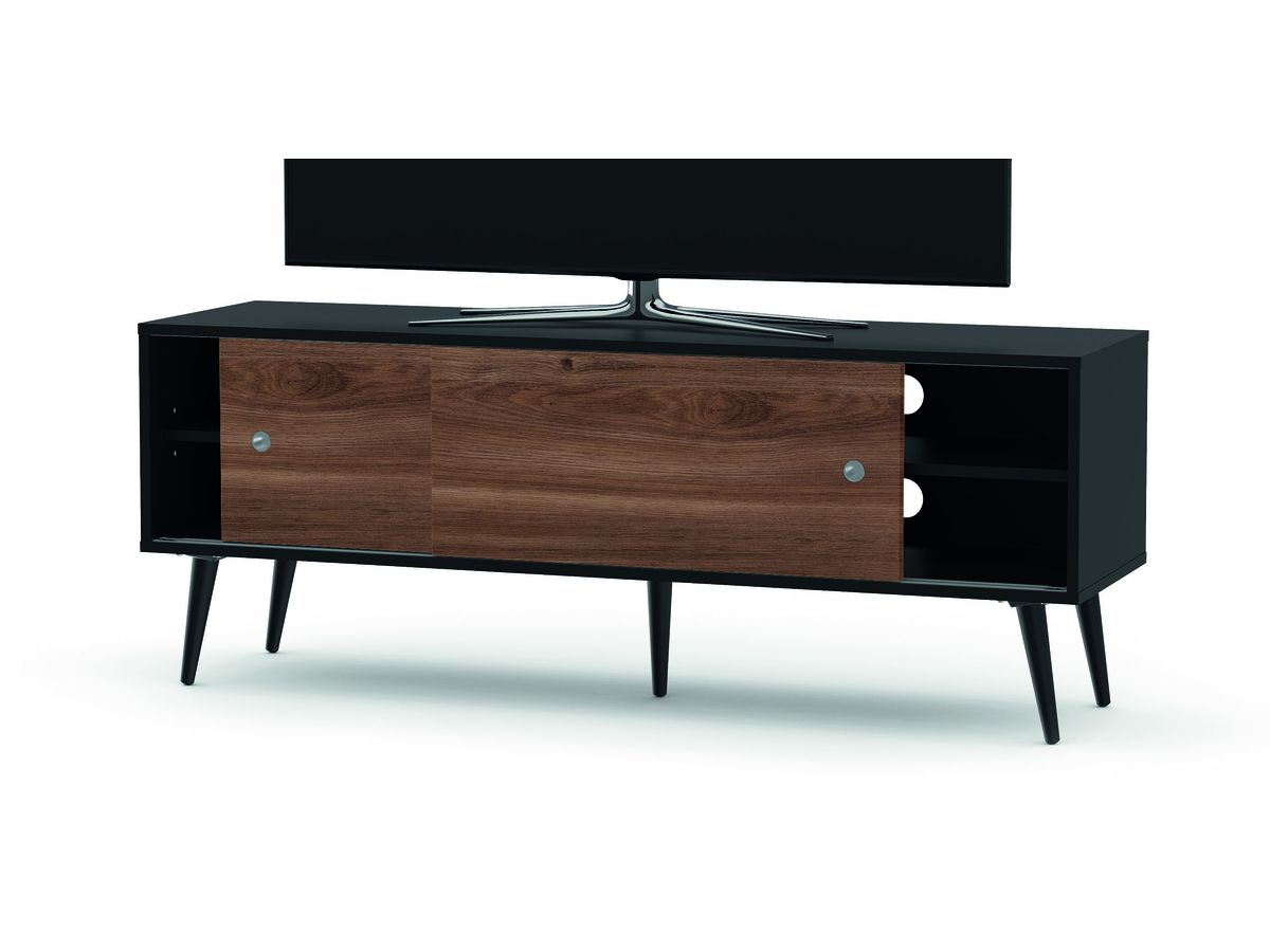 Retro 140 - Body Schwarz, Front Castello Walnuss
