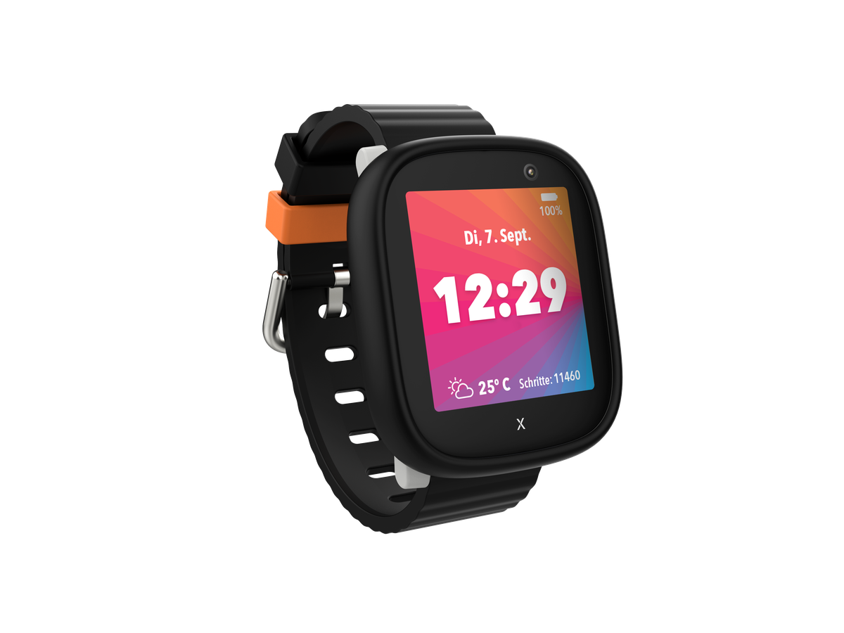 X6 Play Nano SIM - Kids-Smartwatch noir