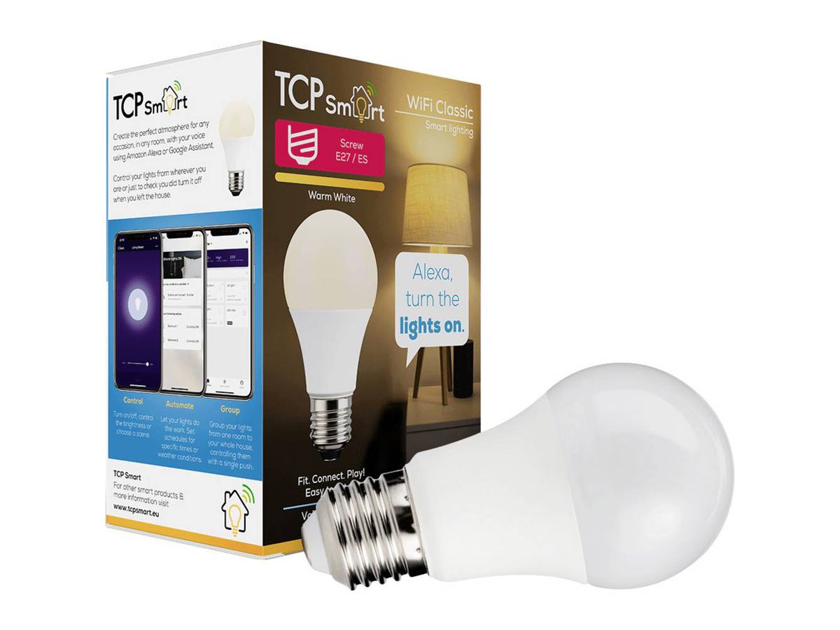 Classic - Ampoules à LED Smart E27 blanc chaud