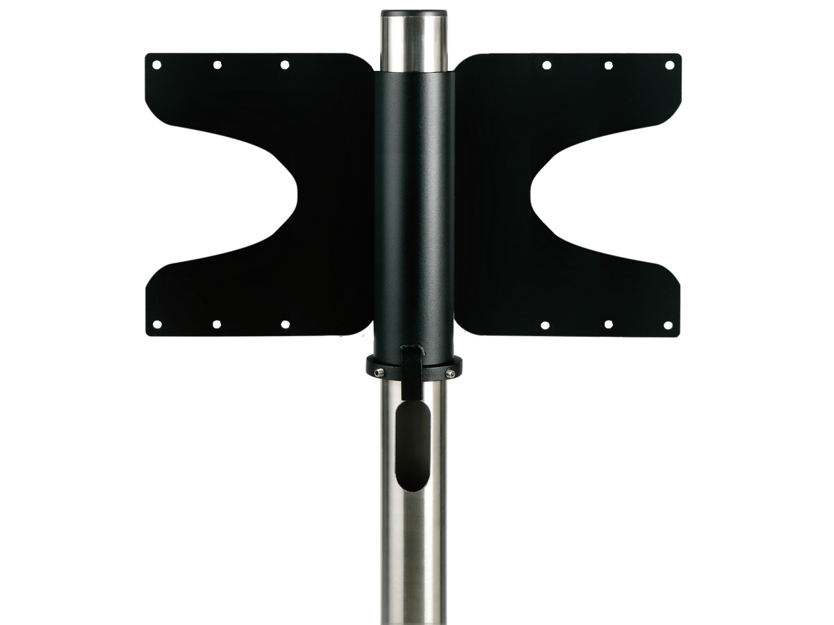 Montageplatte Vesa 400x200 - für 60mm Säule