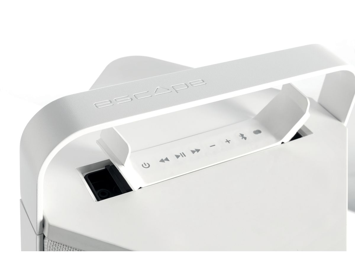 P9, weiss - Outdoor Bluetooth Speaker