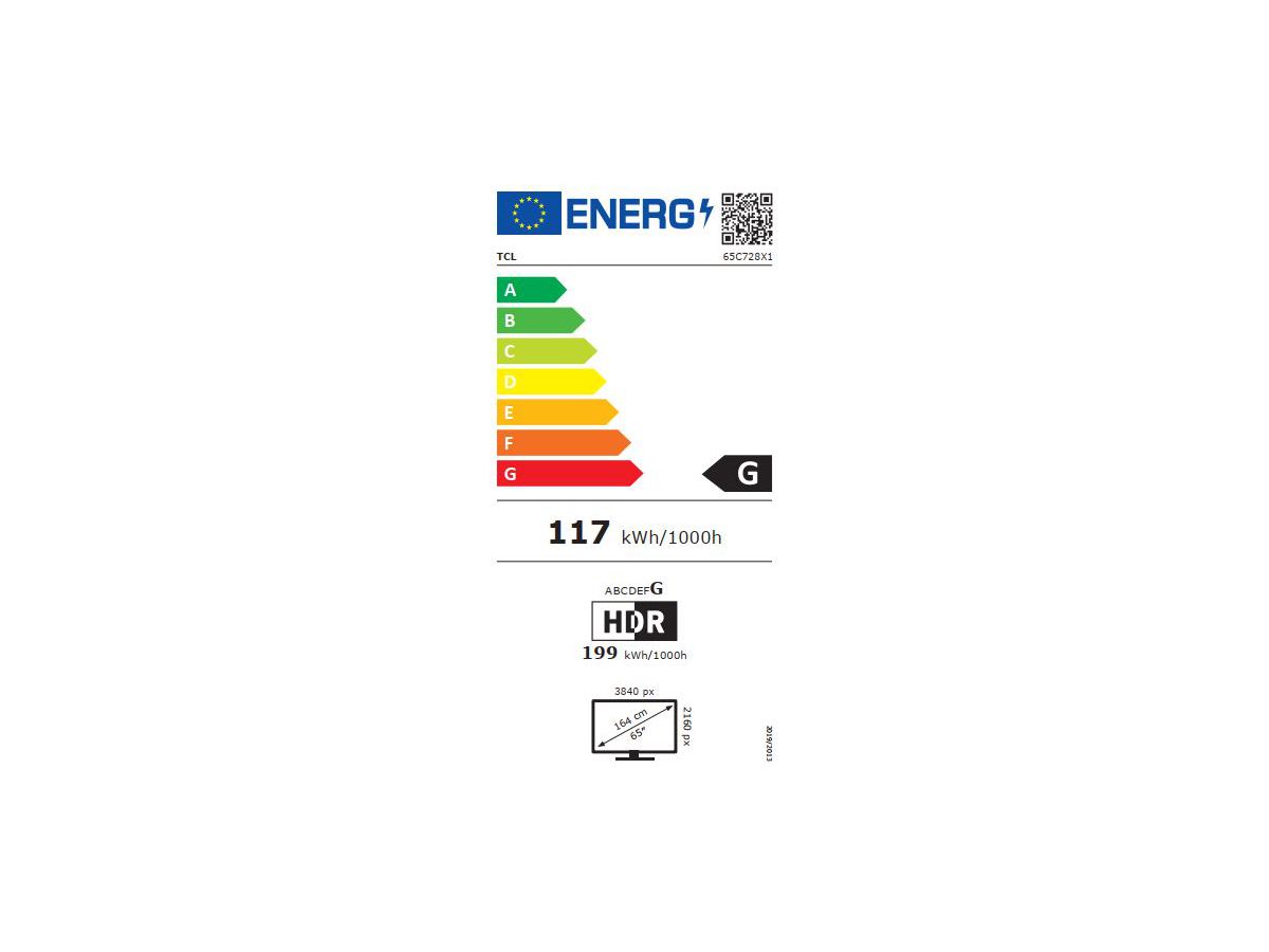 65C728 - 65 Zoll QLED, 100Hz DV, HF, Android TV,