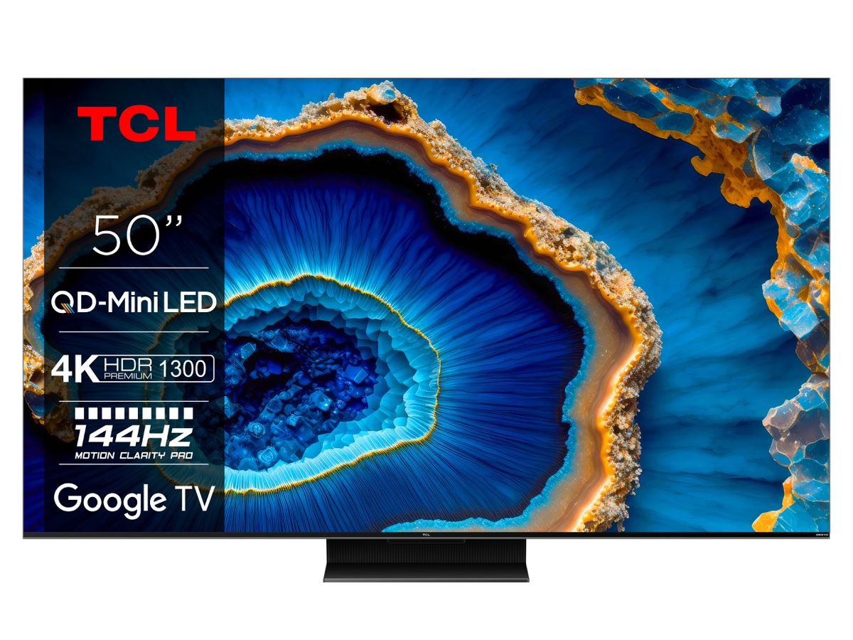 50C805 - 50 Zoll,4K Mini LED,144Hz,Google TV