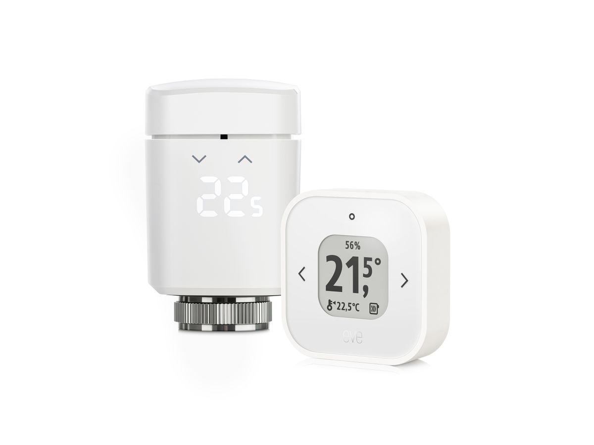 Thermo Raumkomfort-Set (Matter) - Set: Eve Thermo und Eve Thermo Control