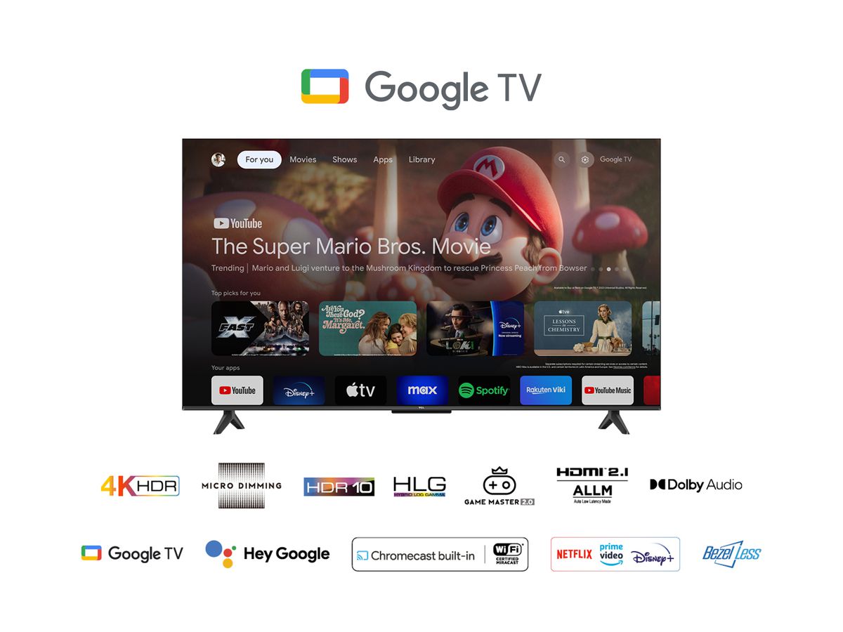 43P655 - 43 Zoll 4K UHD SmartTV,GoogleTV, WCG