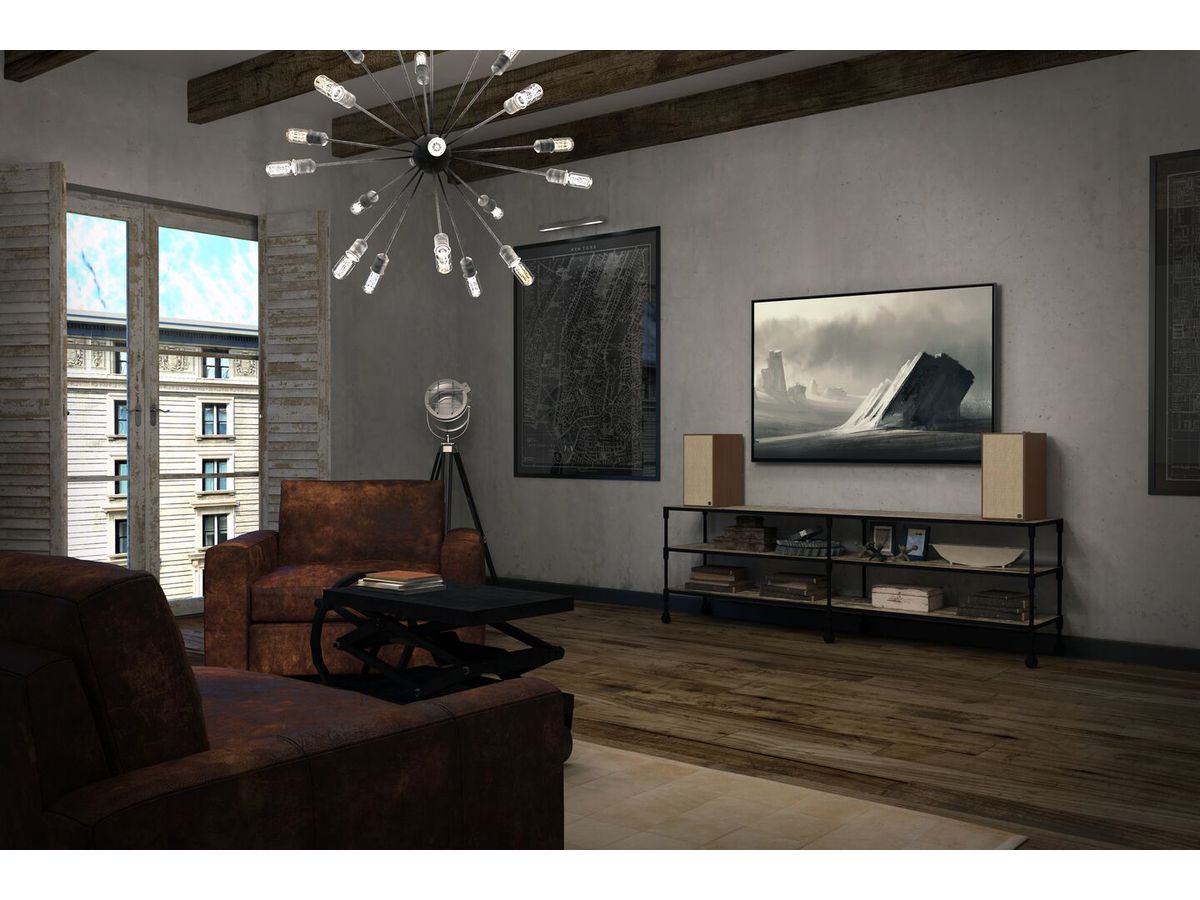 The Nines - walnut, active Speaker, 250W