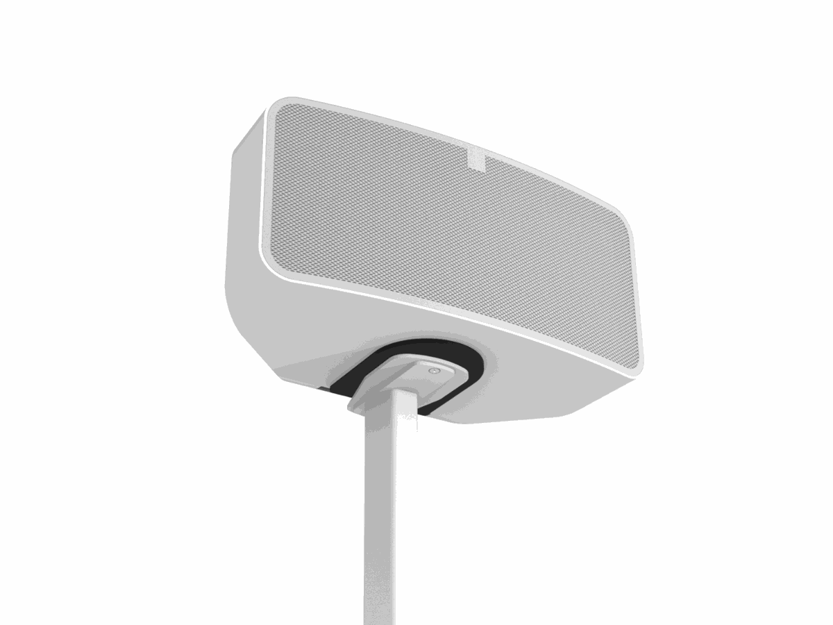 CSBP2W - Support pour Bluesound Mini 2i blanc