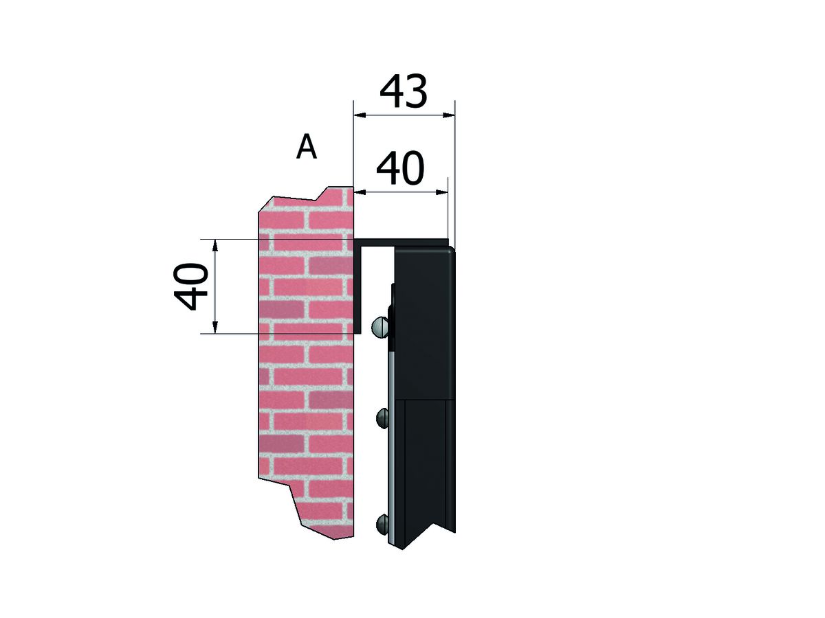 FA2031610 - Écran bordure 203 x 127cm