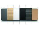 EX10-F Schwarzglas Sockel 8cm Version C - Front Weissglas
