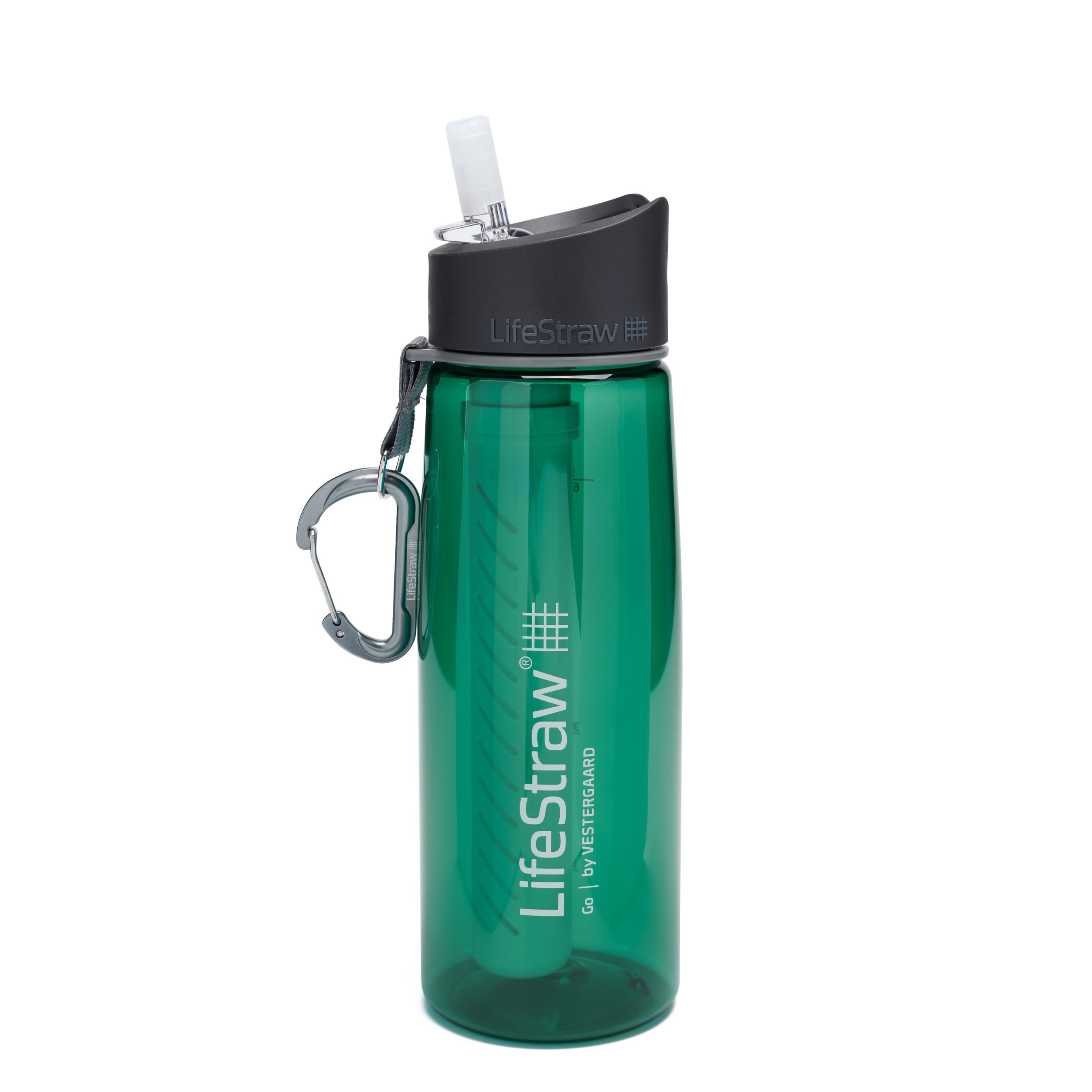 LifeStraw Go 2-stage Alpine Green, water bottle with filter 650 mL