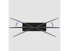 SOLID80B33 - TV-Ständer SOLID, Schwarz, 80cm, 300x300