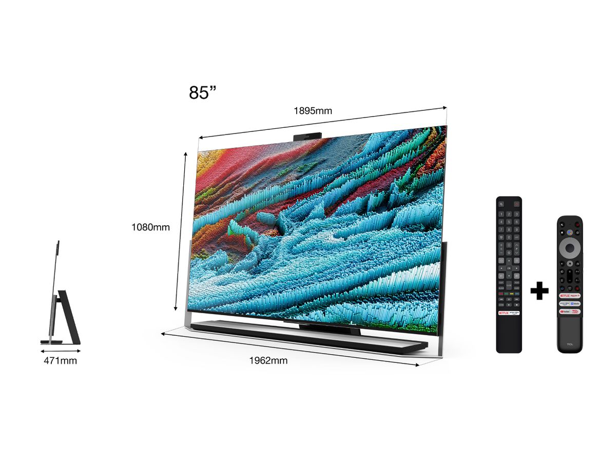 85X925PRO - 85 Zoll mLED TV,8K Q1000,100Hz DV IQ, HF